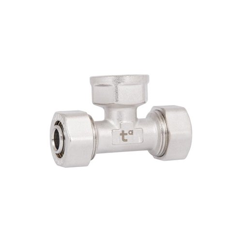 Тройник обжимной Thermo Alliance Standart 20х3/4"х20 ВР SD159W202020
