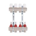 Коллектор с расходомерами Thermo Alliance Standart 1" 4 выхода SD235W4